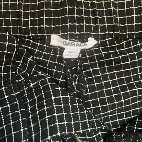 Garage plaid/grid skinny pants, size m - Picture 3 of 3